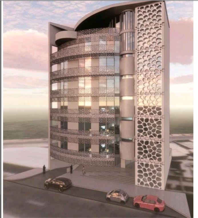 Construction d’un immeuble RDC+ 5 étages + Sous-sol à Yoff